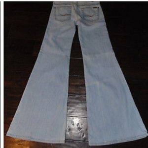 7 FOR ALL MANKIND SUPER FLARE IBIZA WSH SZ 27X31.5
